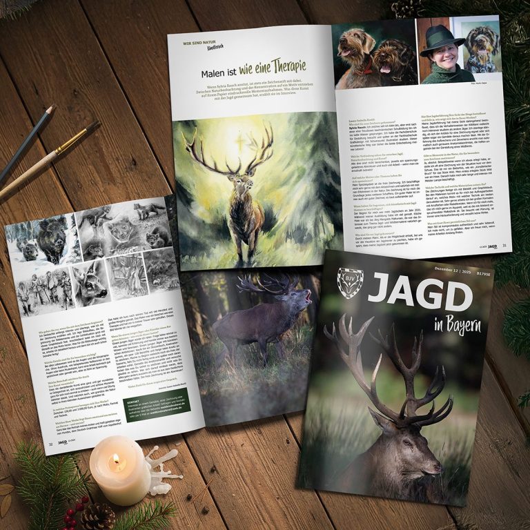 Interview Jagd in Bayern "Malen ist wie eine Therapie" mit Sylvia Eva Rauch Interview Jagd in Bayern "Malen ist wie eine Therapie" mit Sylvia Eva Rauch